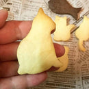 【常温】ねこクッキー 5枚入 3袋セット | ネコ クッキー | あとりえ ねこ舎 | クッキー 猫 | 猫 お菓子 - スイーツモール