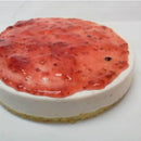 【冷凍】いちごレアチーズケーキ 5号 | チーズケーキ | うわさのdahlia cake ハマダリア | いちごチーズケーキ | 苺のチーズケーキ | イチゴ レアチーズケーキ・冷凍いちご チーズケーキ・うわさのチーズケーキハマダリア・レアチーズケーキ トッピング - スイーツモール