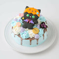 【冷凍】黒猫ハロウィンケーキ 5号 | ケーキ | La vie en Rose | 黒猫 ケーキ・猫 スィーツ - スイーツモール