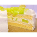 【冷凍】最高級クラウンメロンケーキ ホール・バースデーケーキ 5号 | 誕生日ケーキ メロン/メロン ホールケーキ | 写真ケーキのサンタアンジェラ | メロンケーキ 通販・メロンスイーツ - スイーツモール
