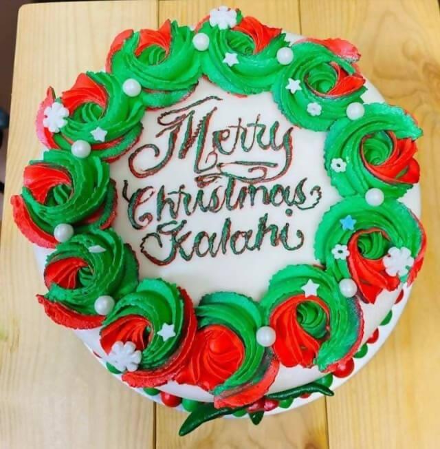 【冷凍】クリスマスケーキ 5号1段スモール｜ケーキ｜CRAZYCAKE│クリスマスケーキ デザイン フォンダンケーキ - スイーツモール