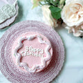 【冷凍】センイルアイスケーキ 4号 | アイス | La vie en Rose | ピンク可愛い・かわいいピンク - スイーツモール