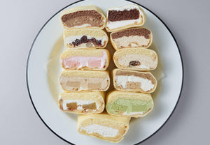 【冷凍】昔ながらのケーキ風クレープ 人気6個+2個セット | クレープ | パティスリー＆カフェ ピエール | crêpe ・クレープ お 取り 寄せ 人気 - スイーツモール
