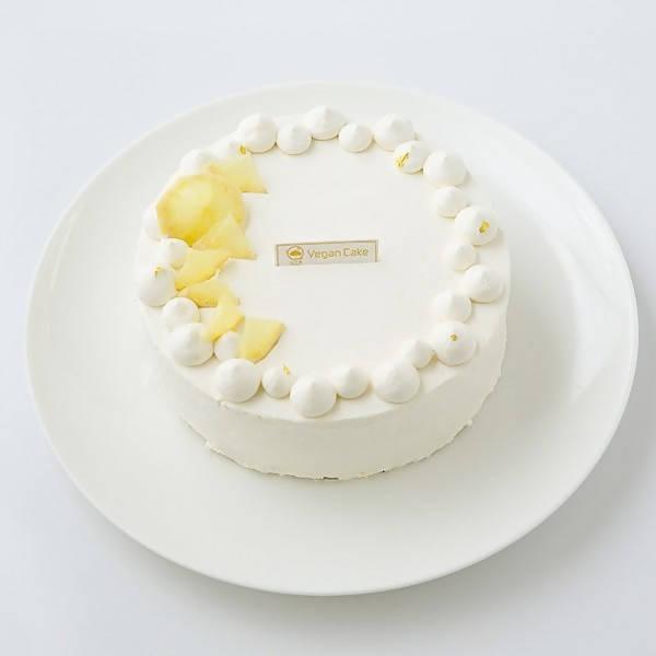 【冷凍】ヴィーガンレモンチーズケーキ 6号 | チーズケーキ | 松竹圓カフェ - スイーツモール