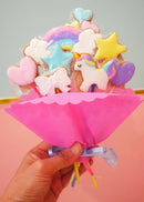 【常温】ユニコーンのメルヘンクッキーブーケ 花束風8本セット | クッキー | iRene（アイリーン） - スイーツモール