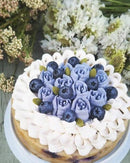 【店頭受取】ブルーベリーチーズケーキ ホール ｜チーズケーキ｜フォーチュンキッチン│ホールチーズ ケーキ - スイーツモール