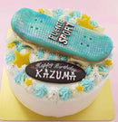 【冷凍】スケボーの立体ケーキ | スケボー ケーキ | ケーキ工房モダンタイムス - スイーツモール