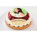 【冷凍】ラズベリーのバースデータルト 写真も対応 | タルト | 写真ケーキのサンタアンジェラ - スイーツモール