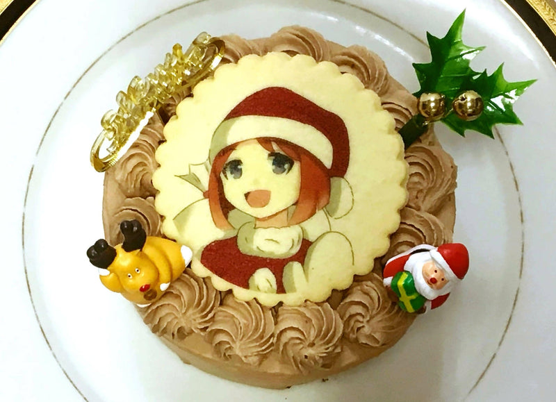 【冷凍】イラストクッキー クリスマスチョコケーキ | チョコレートケーキ | 西洋菓子セルクル - スイーツモール