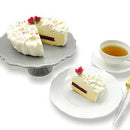 【冷凍】純生 ホワイトローズ レアチーズケーキ 5号 | チーズケーキ | バラのマドレーヌのお店ランジェラ - スイーツモール