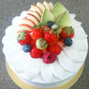 【冷蔵】フルーツのデコレーションケーキ｜ケーキ｜パティスリーナカジマヤ│夏 ケーキ・苺のケーキ - スイーツモール