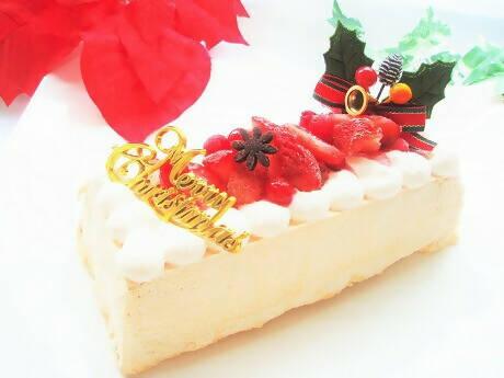 【冷凍】低糖質 いちごの濃厚半熟チーズケーキのクリスマスケーキ | ケーキ | ヘルシースイーツ工房マルベリー - スイーツモール