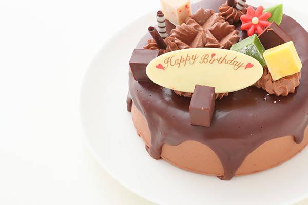 【冷凍】ドリップチョコケーキ | チョコレートケーキ | ケーキ工房モンクール-チョコレートケーキ-ケーキ工房モンクール