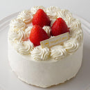 【冷凍】ヴィーガン苺ショートケーキ | ケーキ・冷凍 ショートケーキ・いちごショートケーキ 冷凍 | 松竹圓カフェ - スイーツモール