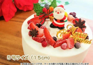 【冷凍】低糖質 クリスマスケーキ 5号 | ケーキ | ヘルシースイーツ工房マルベリー | 低糖質 ケーキ・糖質オフケーキ - スイーツモール