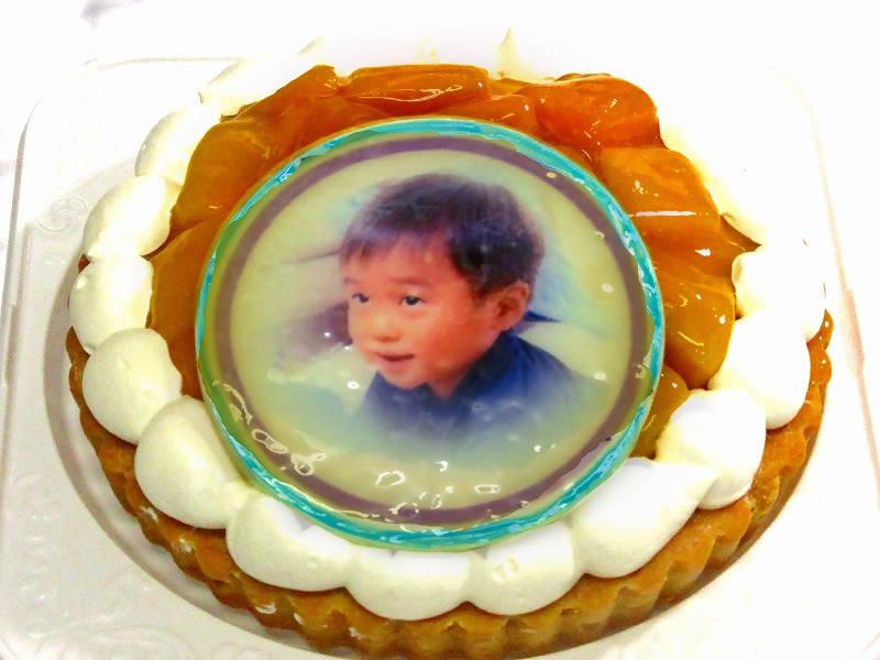 【冷凍】マンゴーのバースデータルト 写真も対応 | タルト | 写真ケーキのサンタアンジェラ-タルト-写真ケーキのサンタアンジェラ