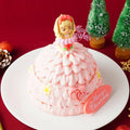 【冷凍】クリスマス限定 立体ケーキプリンセス 5号 | ケーキ | 写真ケーキのサンタアンジェラ-ケーキ-写真ケーキのサンタアンジェラ