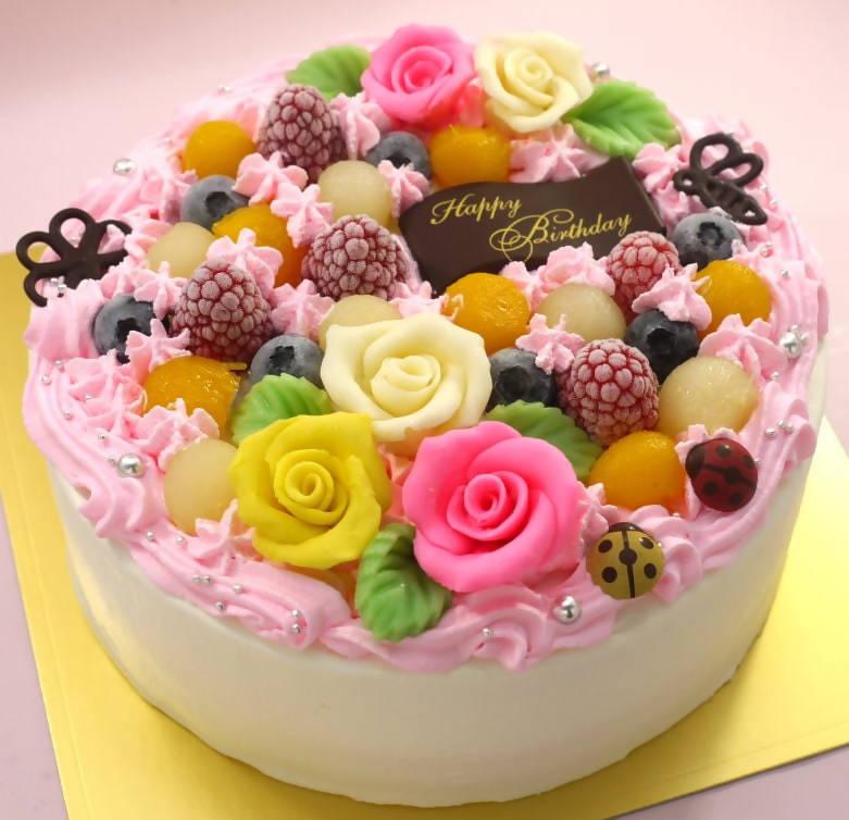【冷凍】お花畑のケーキ | ケーキ | ケーキ工房モダンタイムス-ケーキ-ケーキ工房モダンタイムス