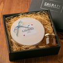 【冷凍】ハチミツをかけて完成する濃蜜チーズケーキ ｜チーズケーキ｜CALMATI（カルマーティ） - スイーツモール