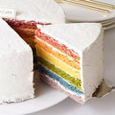 【冷凍】夢幻レインボーケーキ | カラフルケーキ 通販 | 松竹圓カフェ | カラフルチョコレート | カラフル チョコ - スイーツモール
