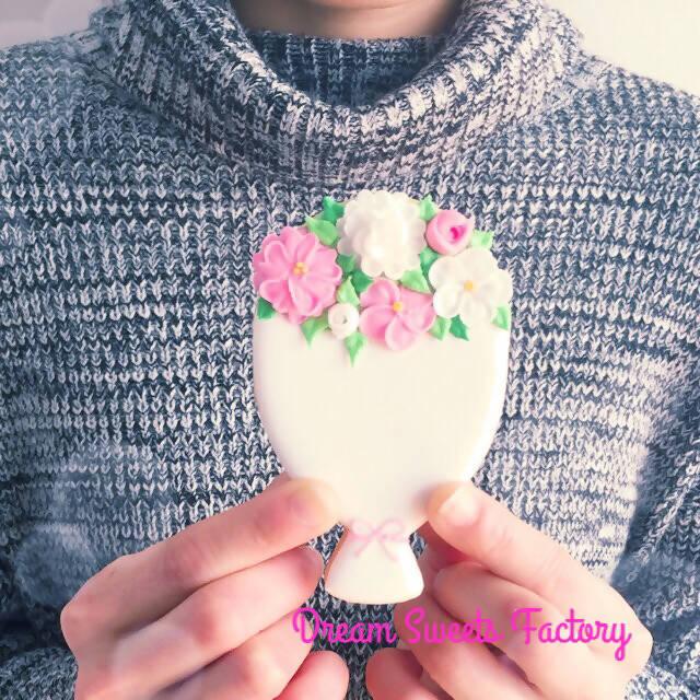 【常温】花束アイシングクッキー 5枚セット | クッキー | Dream Sweets Factory - スイーツモール