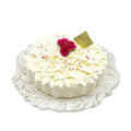 【冷凍】純生 ホワイトローズ レアチーズケーキ 5号 | チーズケーキ | バラのマドレーヌのお店ランジェラ - スイーツモール