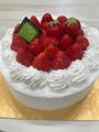 【冷蔵】九州産生クリームのいちごデコレーション｜ケーキ｜アクアテラス