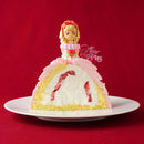 【冷凍】クリスマス限定 立体ケーキプリンセス 5号 | ケーキ | 写真ケーキのサンタアンジェラ - スイーツモール