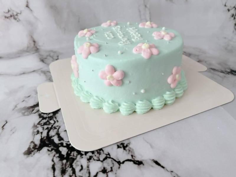 【冷凍】色が選べる花柄センイルケーキ | ケーキ | La vie en Rose-ケーキ-La vie en Rose
