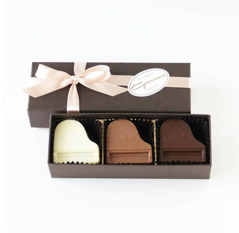 【常温】冬季限定 Goossens Chocolat GiftBox ゴーセンス プラリネピアノ ギフト | チョコレート | BeBeBe chocolatier-チョコレート-BeBeBe chocolatier