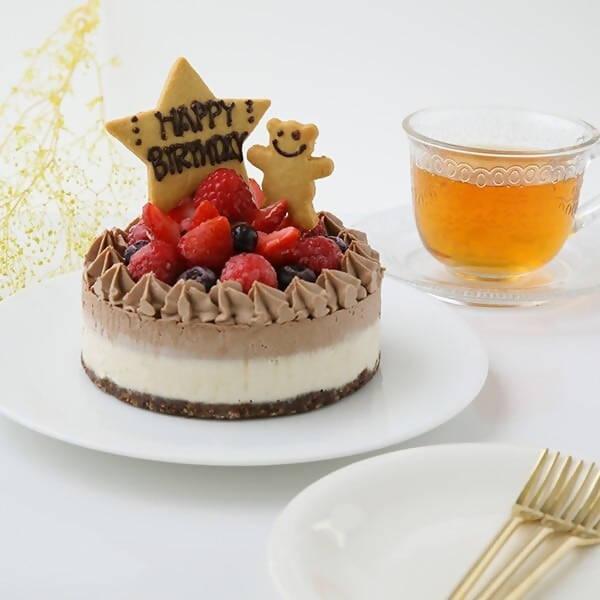 【店頭受取】お祝い用RAWケーキ 15mホール｜ケーキ｜sante cafe` まる - スイーツモール