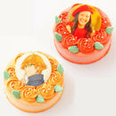 【冷凍】イメージカラーのフラワー写真ケーキの通販・お取り寄せ｜ケーキ｜いちごおじさんの洋菓子工房 - スイーツモール