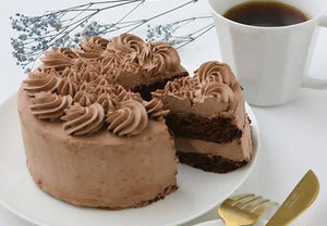 【冷凍】ヴィーガンチョコレートケーキ | チョコレートケーキ・ヴィーガンスイーツ チョコレート | 松竹圓カフェ | ビーガン チョコ | ヴィーガン ケーキ - スイーツモール