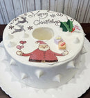 【冷凍】クリスマスケーキ 7号 | シフォンケーキ | スウィーツ専門店 レオン | クリスマス シフォン ケーキ | シフォンケーキデコレーション - スイーツモール