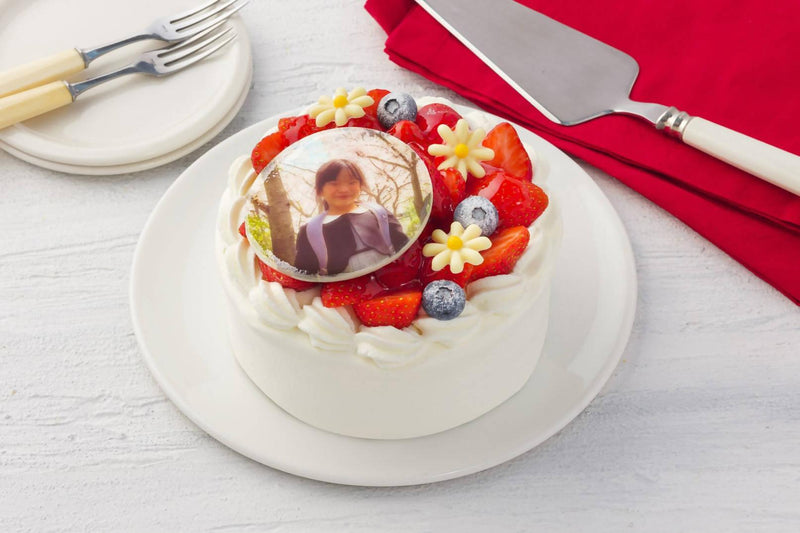 【冷凍】イチゴいっぱいショートケーキ 写真プレート付き | ケーキ | レ・コロレ - スイーツモール