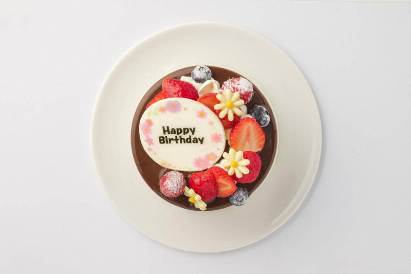 【冷凍】三種のチョコを使ったショコラトリオ | チョコレートケーキ | レ・コロレ-チョコレートケーキ-レ・コロレ
