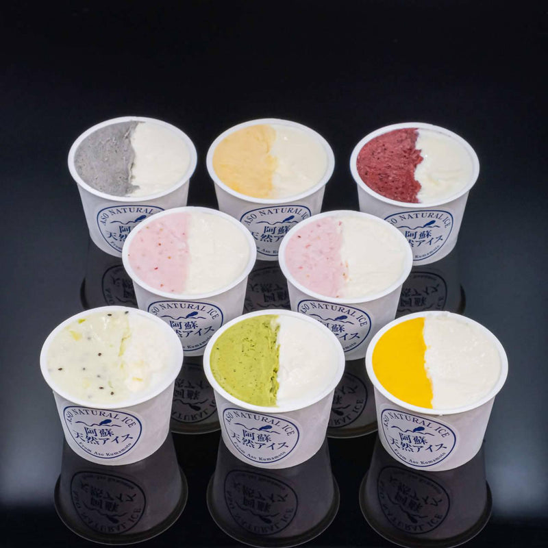 【冷凍】阿蘇天然アイス ハーフ&ハーフアイス | アイスクリーム | 阿蘇天然アイス-アイスクリーム-阿蘇天然アイス