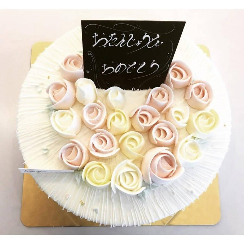 【冷凍】バラの生デコレーションケーキ | ケーキ | パティスリーばら苑 - スイーツモール