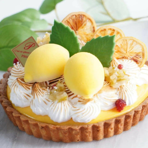 【冷凍】ふわふわメレンゲをのせた瀬戸内レモンタルト | タルト・瀬戸内 レモン ケーキ | Calme（カルム）|レモン ケーキ お 取り 寄せ - スイーツモール
