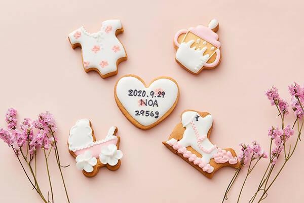 【常温】出産祝い アイシングクッキー｜クッキー｜sucre cresia-クッキー-sucre cresia