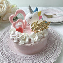 【冷凍】ユニコーンアイスケーキ 4号 | アイス | La vie en Rose - スイーツモール