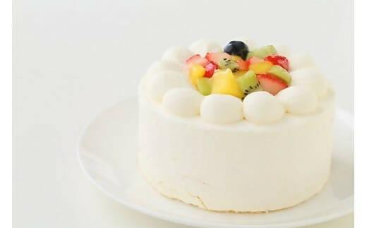 【冷凍】フルーツデコレーションケーキ｜ケーキ｜菓樹工房 萠-ケーキ-菓樹工房 萠