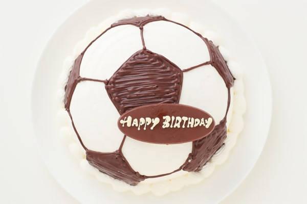 【冷凍】立体サッカーボールケーキ | ケーキ サッカー ケーキ
