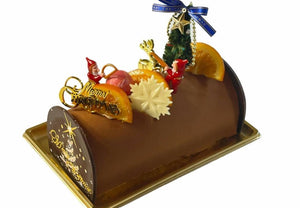 【冷凍】オレンジとショコラのビュッシュ・スペシャリテ | ケーキ / クリスマスケーキ | パティスリー ラヴィアンレーヴ - スイーツモール