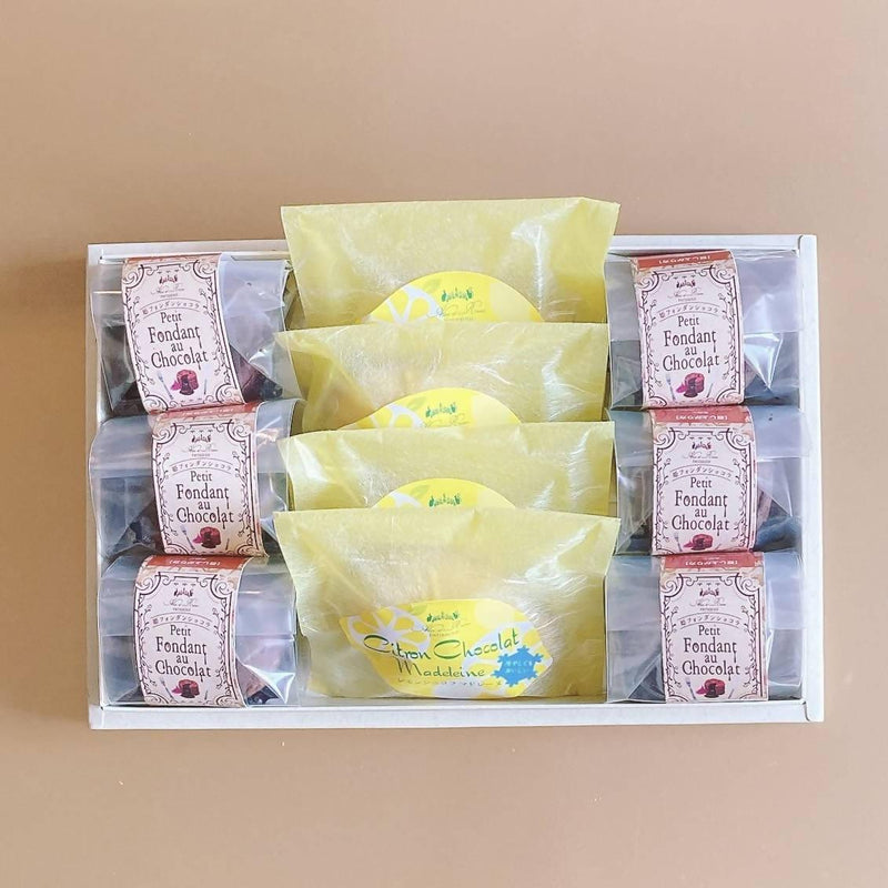 【冷蔵】姫フォンダンショコラ ＆ レモンショコラマドレーヌ Bセット | チョコレートケーキ | パティスリーアリス・エ・レーヌ - スイーツモール