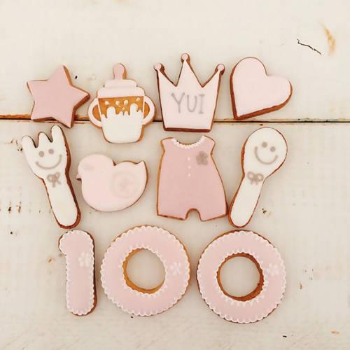 【常温】Baby 100days アイシングクッキー｜クッキー｜sucre cresia - スイーツモール