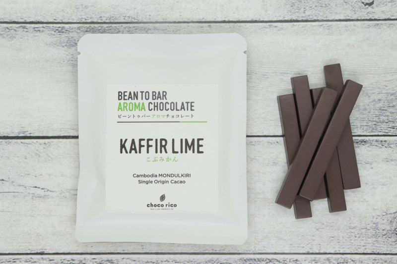 【常温】Bean to Bar Chocolate Bar Kaffir Lime（こぶみかん）5g×6本 | チョコレート | choco rico - スイーツモール