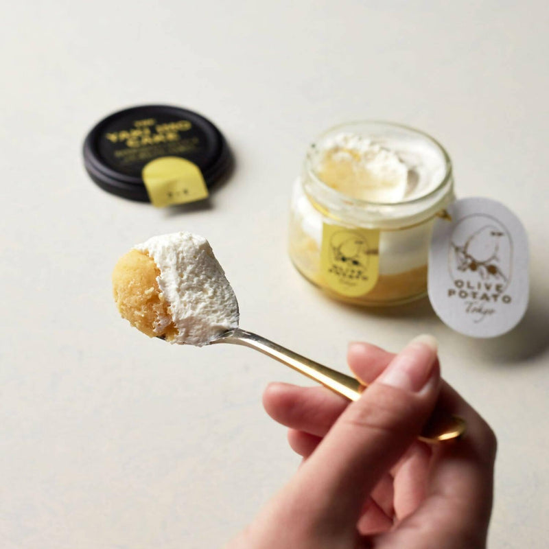 【店頭受取】スイートポテトケーキ・レモン香るチーズクリームを乗せて｜スイートポテト｜OLIVE POTATO TOKYO - スイーツモール