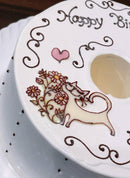 【冷凍】お手紙ケーキ 毎月変わるシーズンデザイン | シフォンケーキ | スウィーツ専門店 レオン - スイーツモール