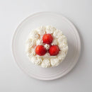 【冷凍】ヴィーガン苺ショートケーキ | ケーキ・冷凍 ショートケーキ・いちごショートケーキ 冷凍 | 松竹圓カフェ - スイーツモール